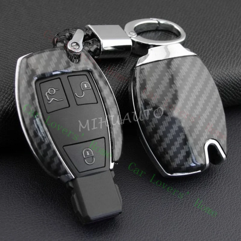 

A+ Carbon Fiber Key Fob Cover Case For Mercedes W204 W205 W212 X156 X253 W166 X204