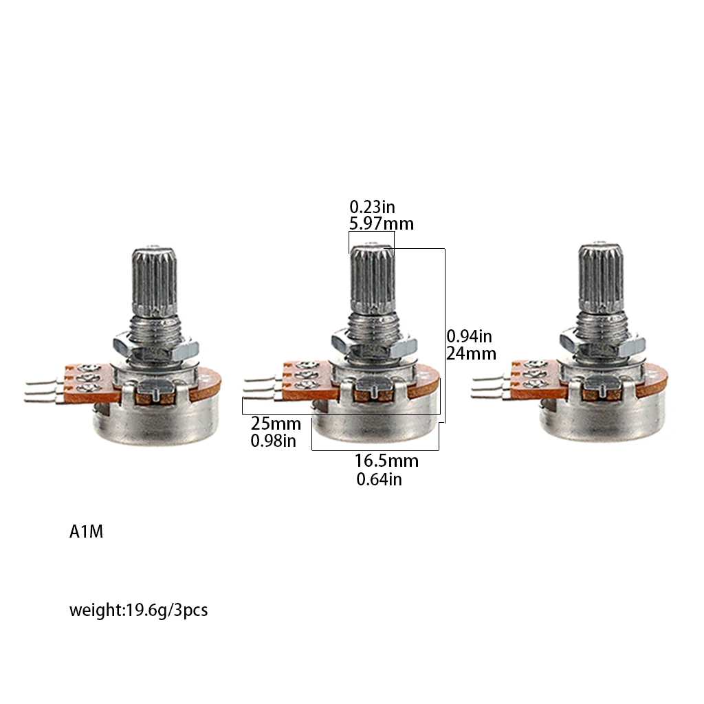 3Pcs Guitar A1M 1M …
