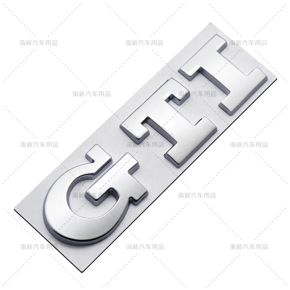 3D Metalen Kofferbak Badge Stickers Emblem voor VW golf GTI mk2 mk3 mk4 mk5 mk6 mk7 mk8 Polo Badge Accessoires