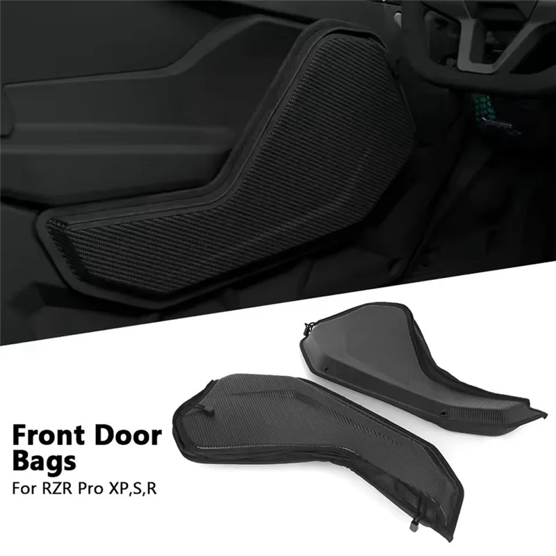 

B07A-UTV Accessories Front Door Storage Bags For Polaris RZR XP 4 Pro S PRO R 4 2025