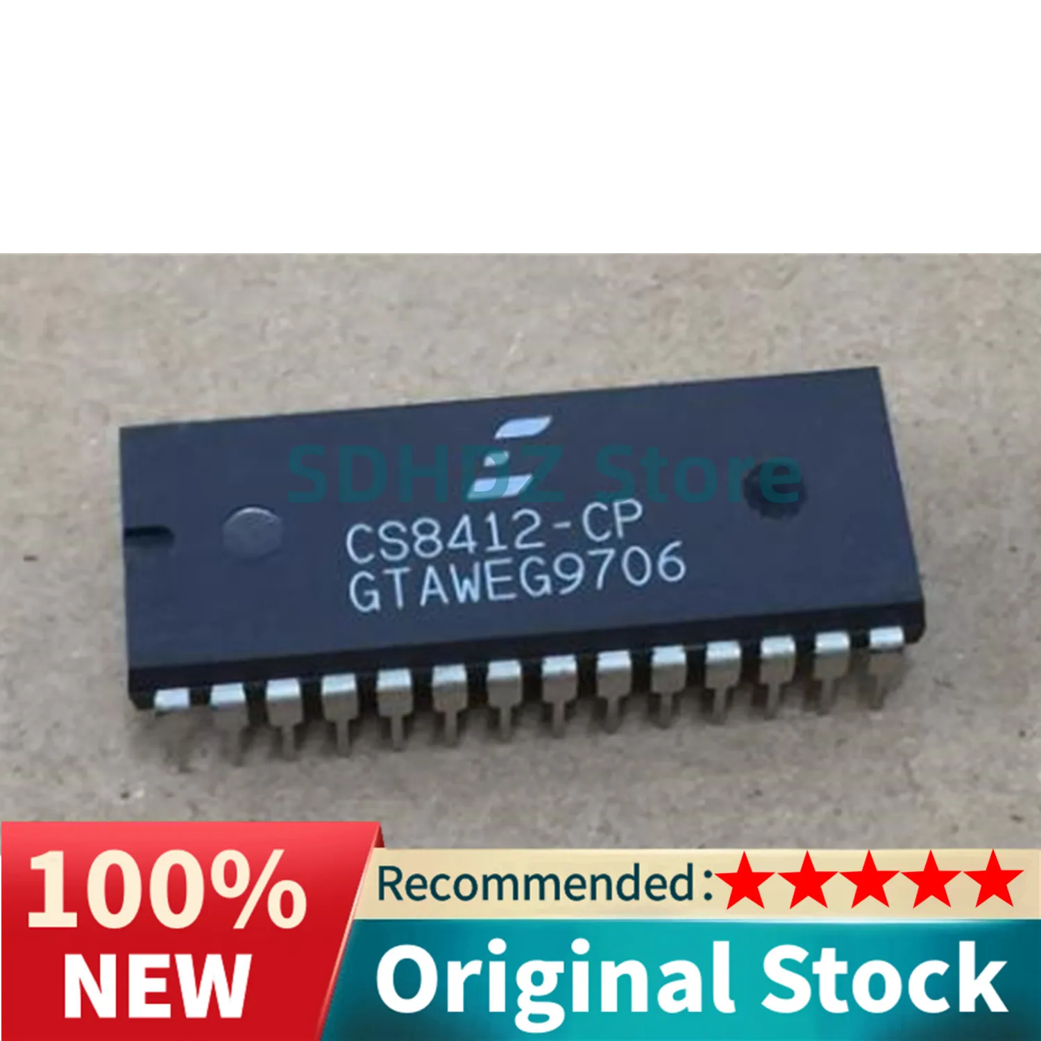 1-100 PCS/LOT CS8412-CP CS8412 CS8412 CP DIP-28 100% new original in stock