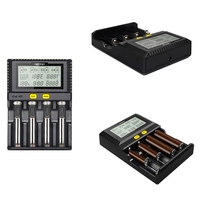 Miboxer C4-12 Smart Battery 18650 265650 Charger 4-Slot LCD Screen 3.0A/Slot Total 12A For Li-Ion/IMR/INR/ICR/Ni