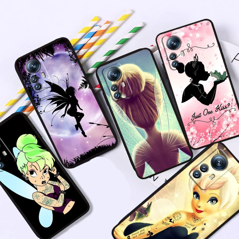 Cute Wendy Tinkerbell For Xiaomi Mi 13T 13 12T 12 11T 11i 11 A3 10T 10 9 Pro Lite Ultra 5G Black Soft Phone Case