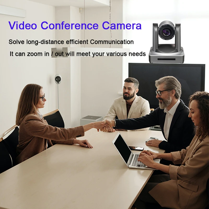 Videocamera PTZ Full HD 1920x1080 IP POE Conference Zoom 30x con uscita HDMI 3G-SDI