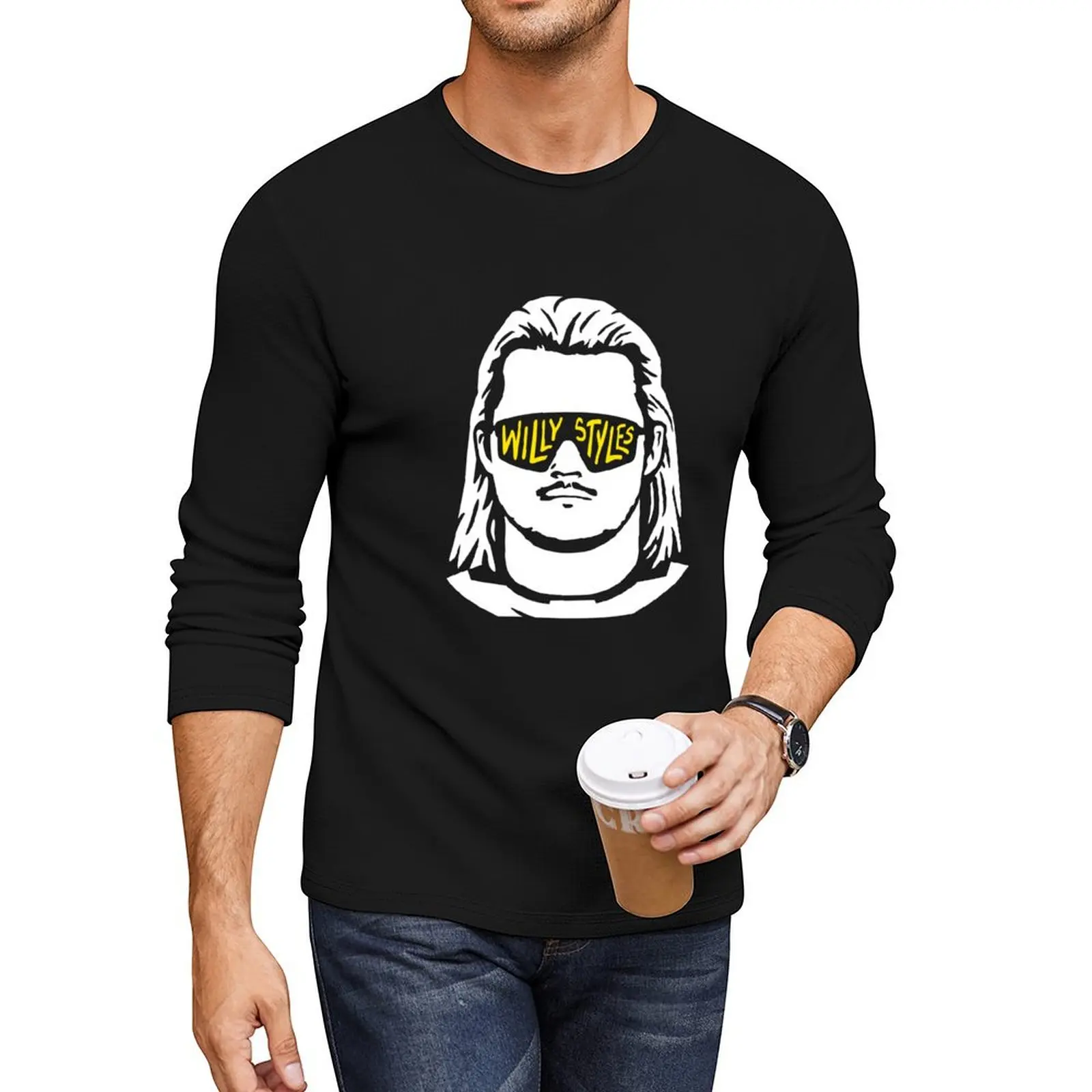 

Willy Styles Long T-Shirt funny t shirts t-shirts man oversized t shirts hippie clothes Men's t-shirts