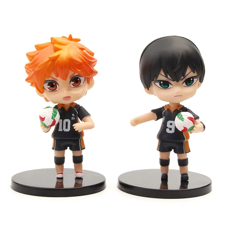 

6pcs Haikyuu Action Figures Volleyball Player High School Students Hinata Shoyo Sugawara Koushi Tobio Kageyama Toy