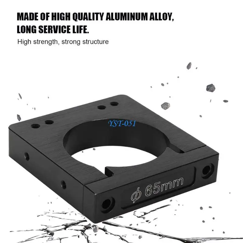 E15A Motorhalterung Klemme für Gravurmaschinenzubehör Spindelvorrichtung 80/65/52 mm für Dotbit -Graveur
