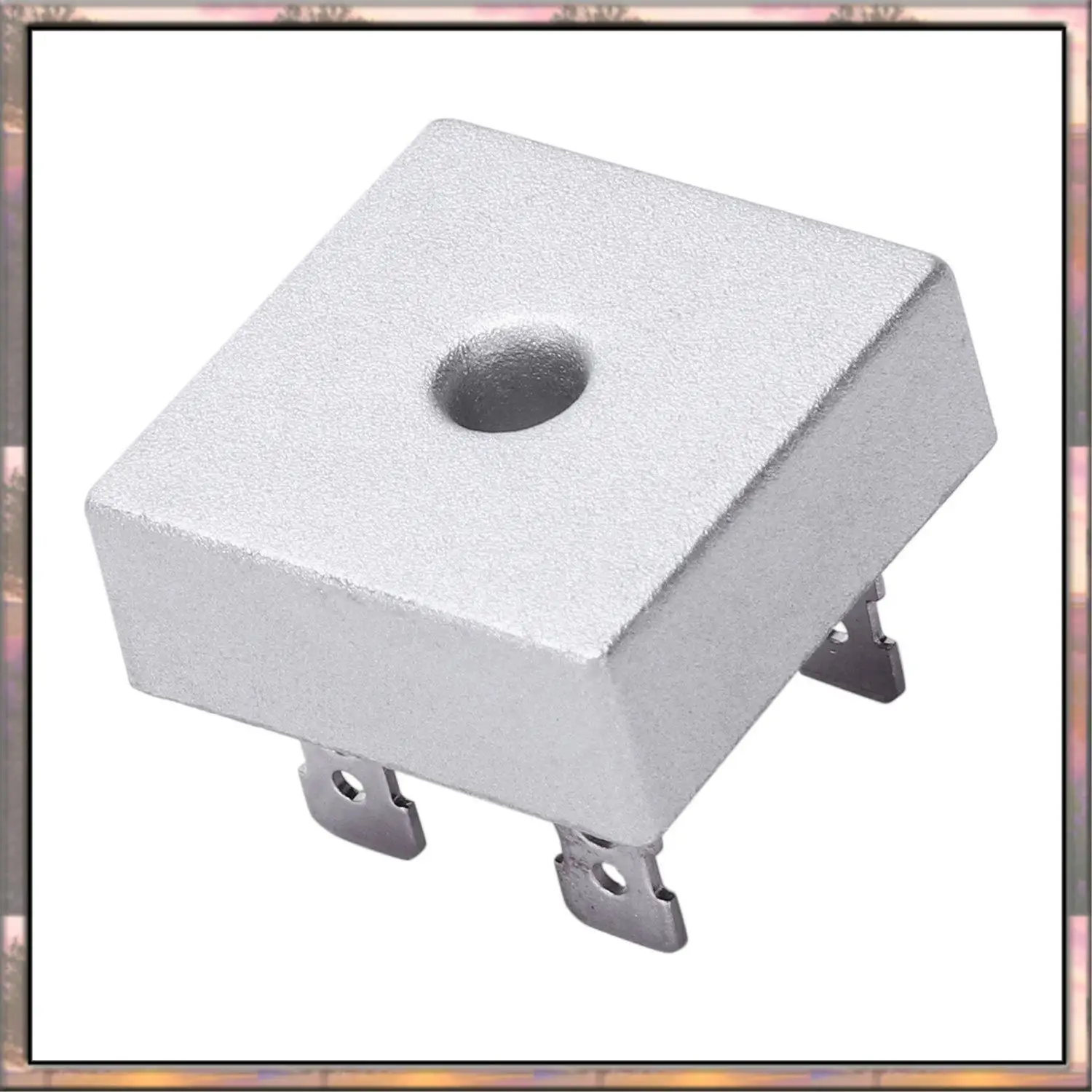 BAAZ HOT 10 PZ 50A 1000 V Custodia In Metallo Monofase Diodo Raddrizzatore a Ponte KBPC5010 Con 8 Porte Poe Iniettore Poe Splitter