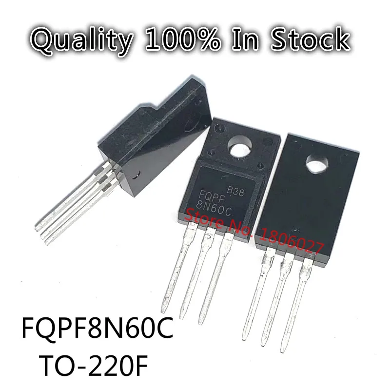 10Pcs/Lot FQPF8N60C…