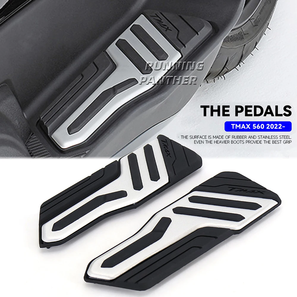 

1 Pair New Motorcycle Foot Pedals Pegs Pad Footrests Footpad Footboard FOR Yamaha TMAX T-max 560 T-MAX 560 T-MAX560 TMAX560 2022