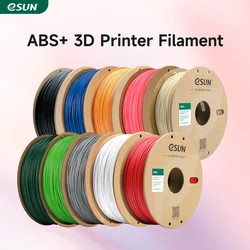 ESUN-Filament pour impression 3D, consommable d'imprimante en plastique ABS, 1.75mm de diamètre, poids bobine 1kg, poids bobine 2.2 lbs