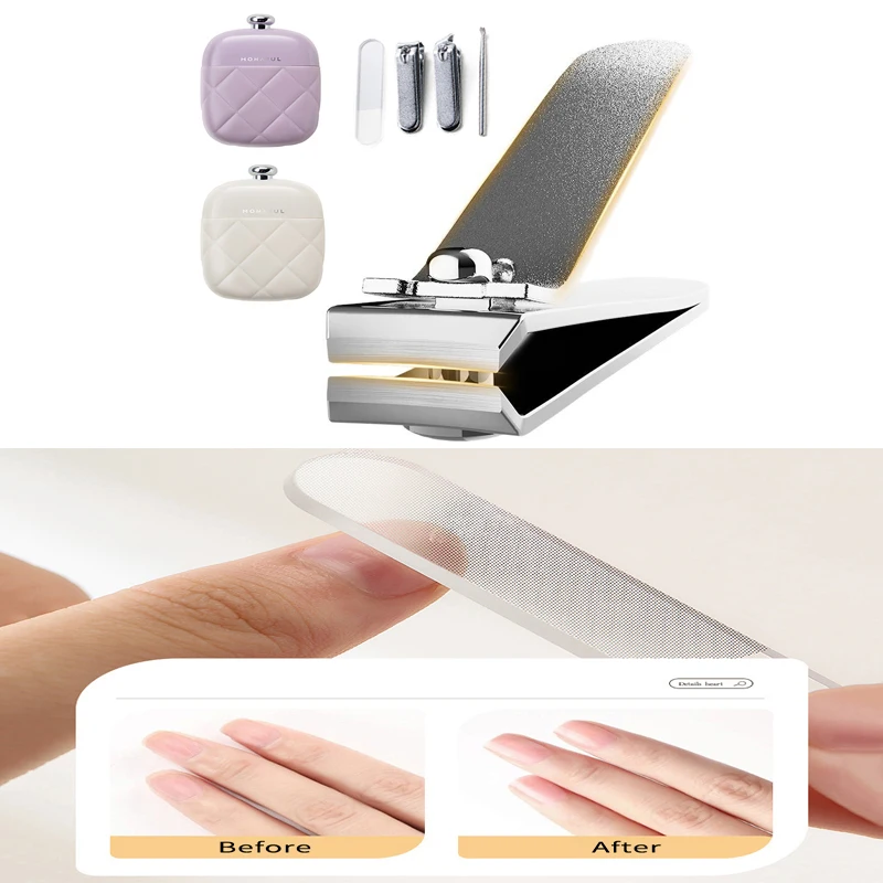 4 pçs conjunto de ferramentas manicure cutícula nipper e cortador kit profissional portátil cortador de unhas pedicure kit ferramentas da arte do prego salão beleza