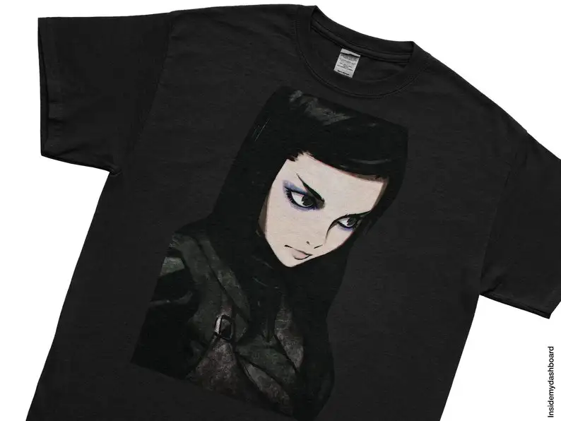 Ergo Proxy Re'L Mayer Glimpses Truth T-Shirt, Japanese Sci-Fi Anime, ReL Mayer, Proxy Vincent Law Tee