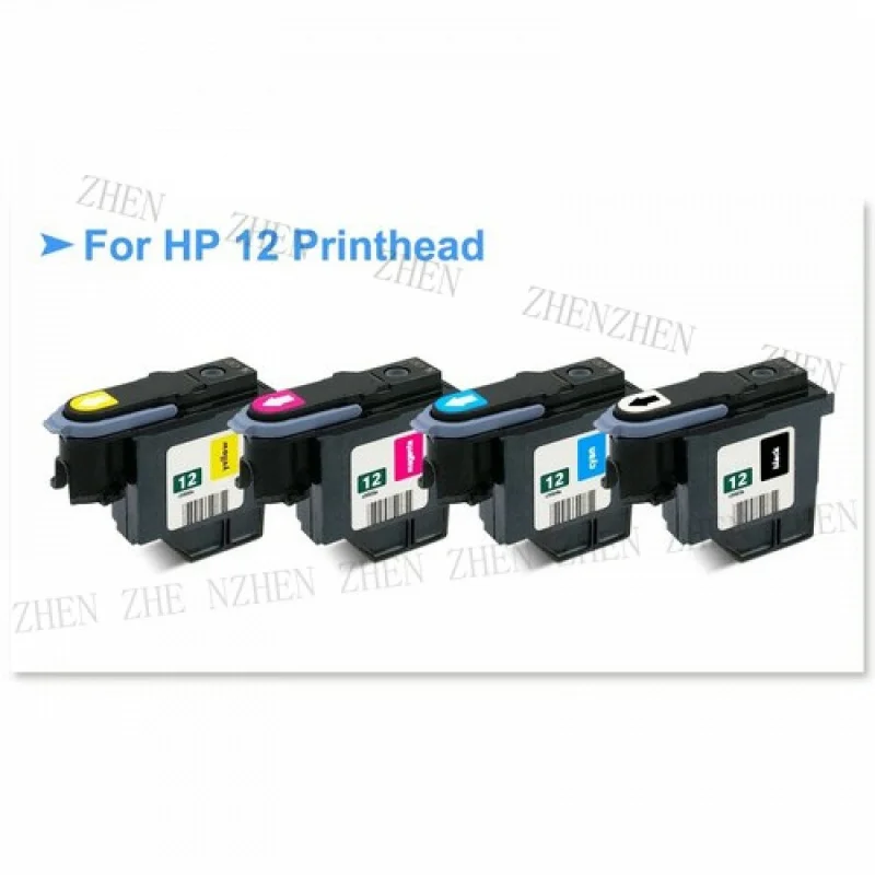 Y 4Color/set FOR  HP 12 Printhead For HP Business Inkjet 3000 300dtn 3000n (BK C M Y)