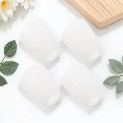 

4pcs Plastic Lampshade Replacement Light Shades for Ceiling Lights Household Cover Pendant Small Lamp Cover Home Decor