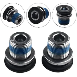 2pcs/set Bicycle CrankArm Bolts For ISIS Axle EBike Crank M15 Thread Screws Bike Accessories