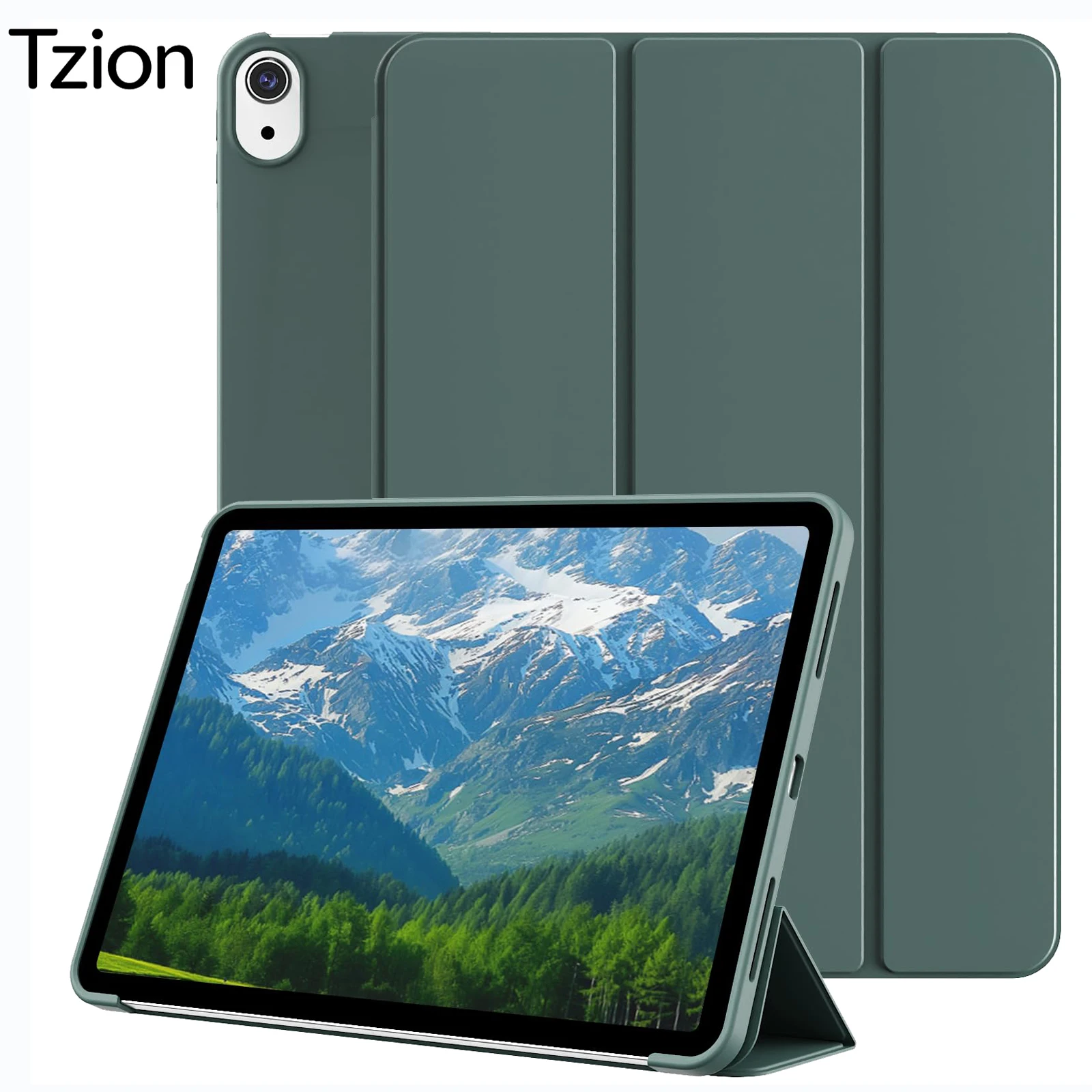 

For iPad Air 11-inch M4/M3/M2 (2026/2025/2024), iPad Air 5th/4th Generation (2022/2020) 10.9‘’ Magnetic Flip Stand Smart Cover