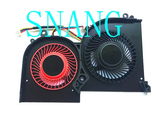 

Used FOR SSEA laptop CPU GPU cooling fan for MSI GS65 GS65VR P65 MS-16Q2 16Q2-CPU-CW 16Q2-GPU-CW