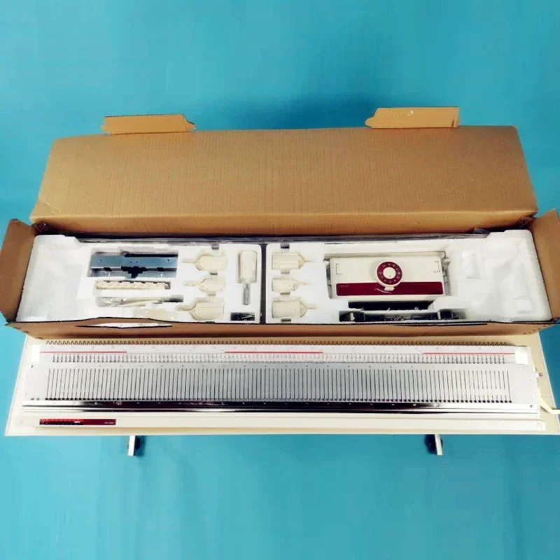 

2.8G обновленная вязальная машина DIY свитер шарф шаль KH230/KR230 вязальная машина шаг иглы 9,0 мм