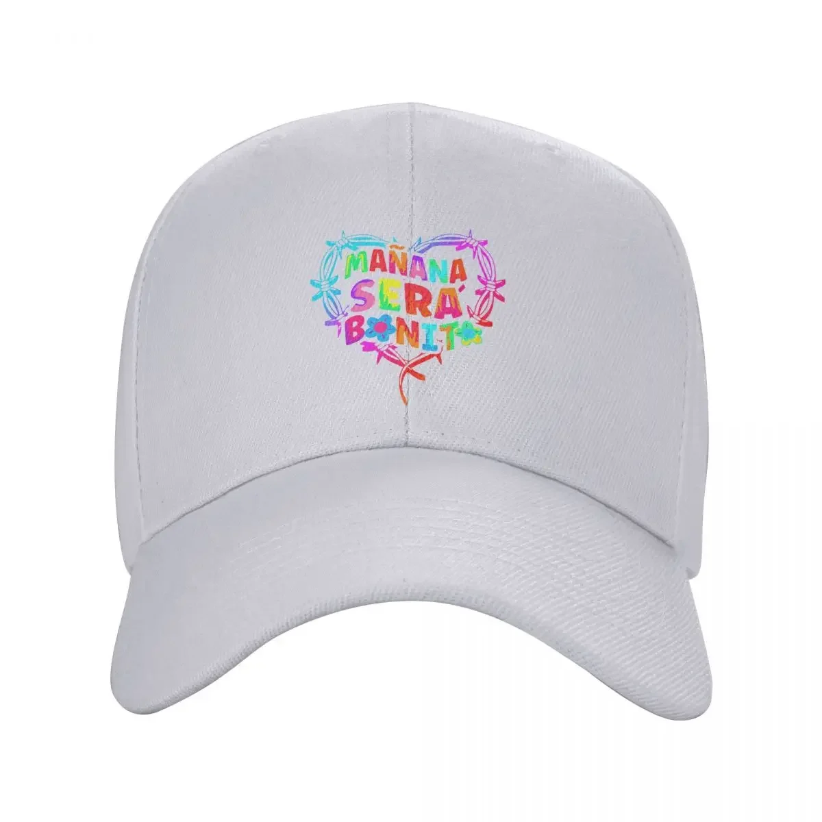 Men Women Karol G Manana Sera Bonito Karol Caps Fitted Baseball Caps Polyester Heart Hat Sun Hats Adjustable Sun Caps Summer