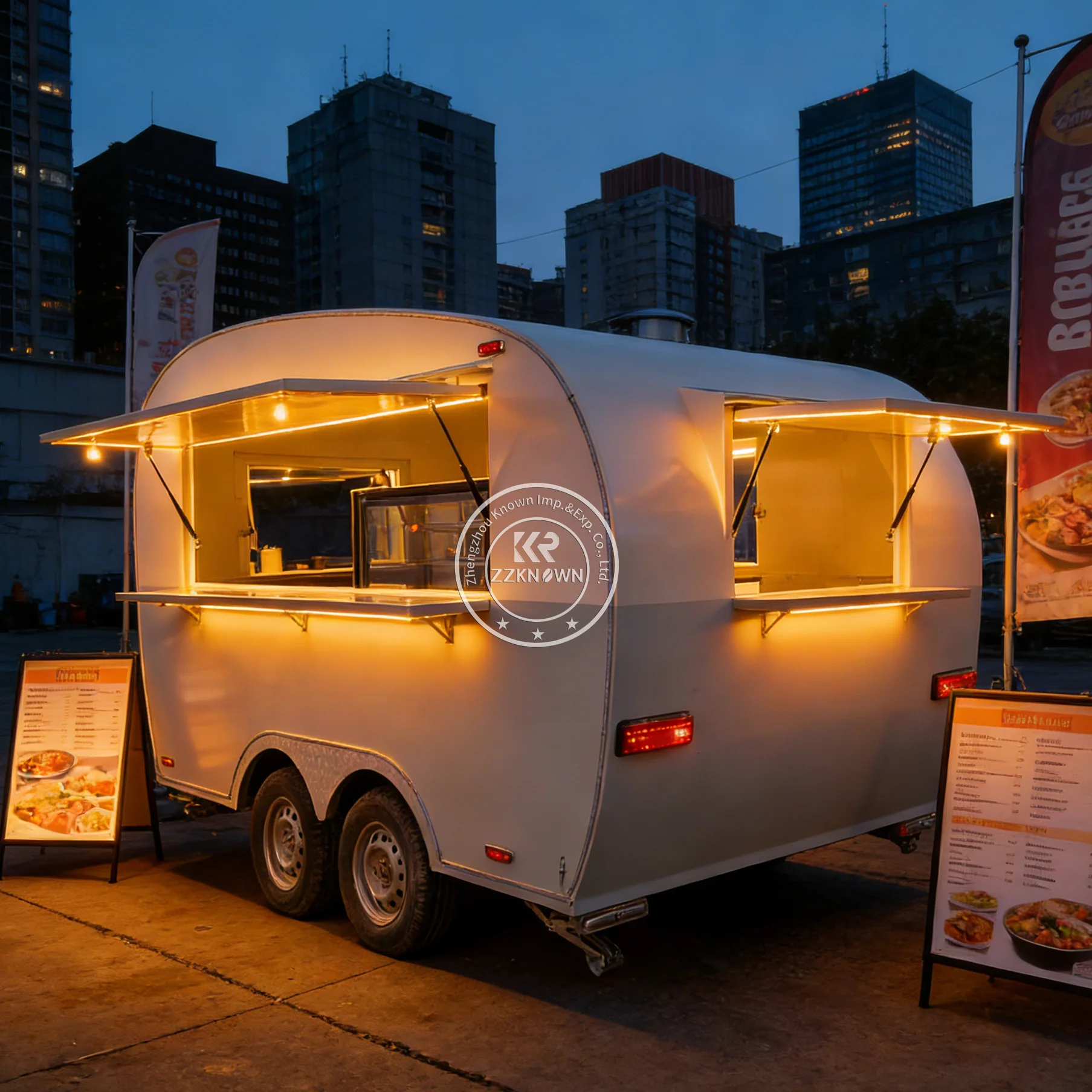 عربة طعام متنقلة للوجبات السري - مراجعة Hot Dog Vending Cart وسعره