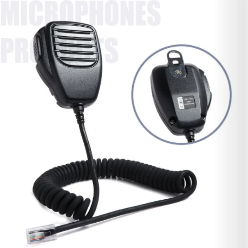 

HM-118N 8-контактный пластиковый ручной микрофонный трансивер, совместимый с радиоприемниками IC-7000 IC-2200H IC-2100H