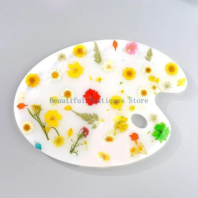 U4LF Artist Paint Paint Silicone Mold Agate Resin