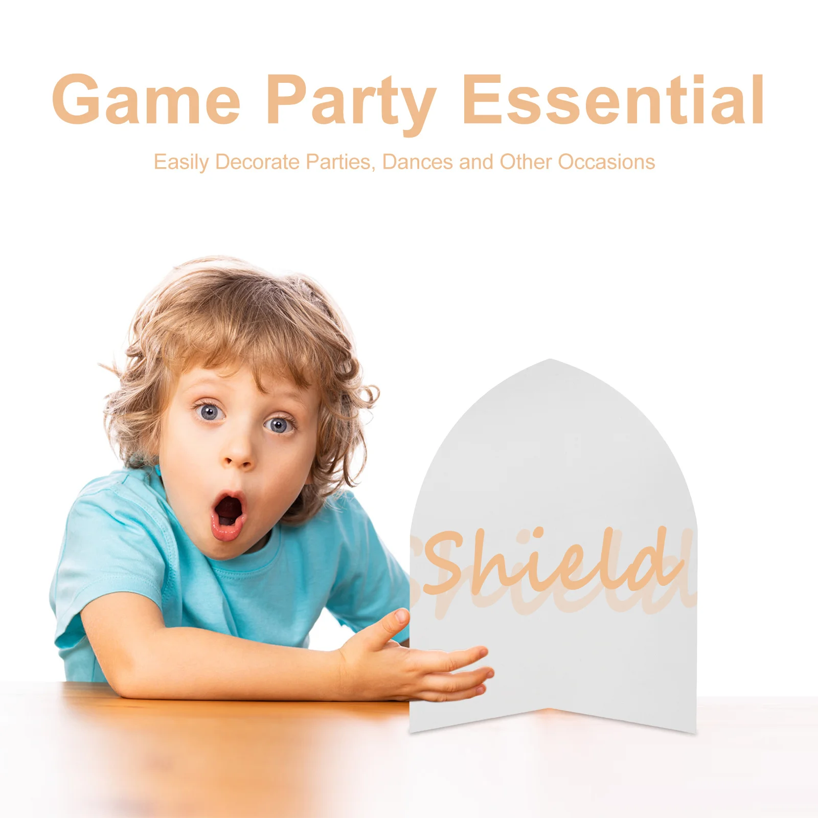 1 Set Of Diy Blank For Kids Cardboard Craft Paper Shield Unfinished Play Shield Medieval Party Decoration Crafts Supplies For