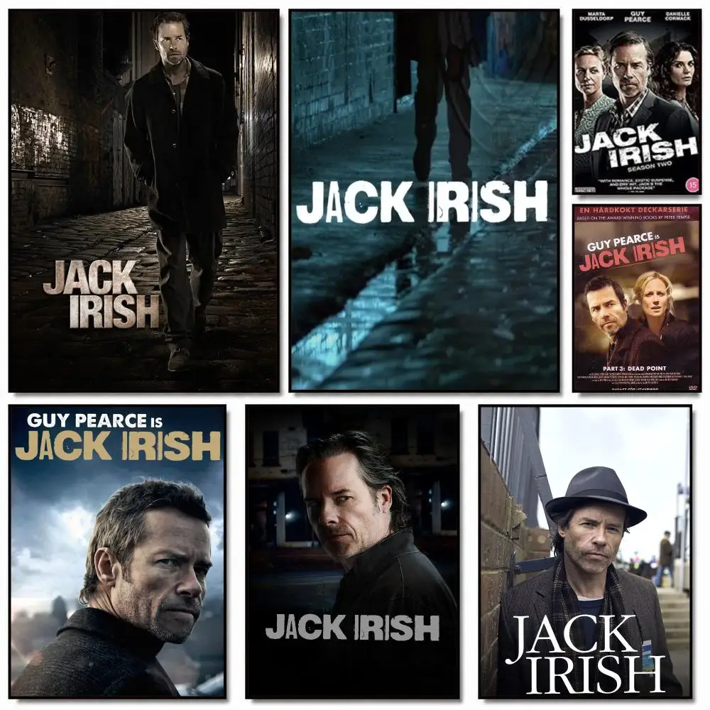 tv series J-Jack Irish-H Poster Removable Wall Sticker for Home Cafe Bar Office Interior Decor