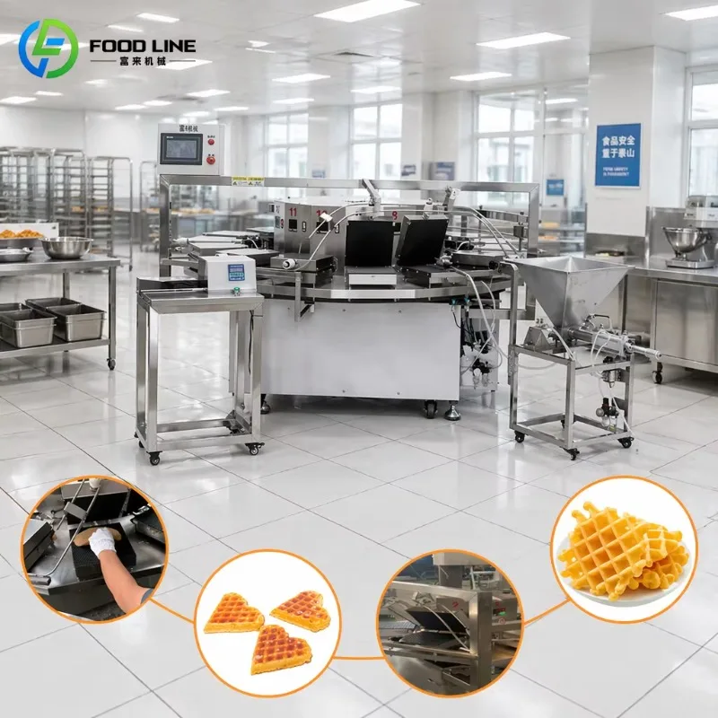 Commercial Waffle Maker Machine Cone Baker Commercial Waffle Cone Machine Vending Sale Support Custom