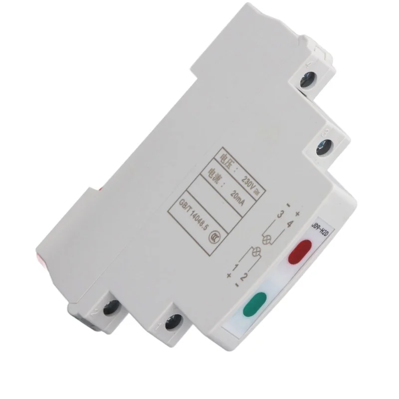 LED Rail Indicator IP20 Waterproof Miniature Rail Mount LED Indicator For Power Distribution Boxes AC DC 230V