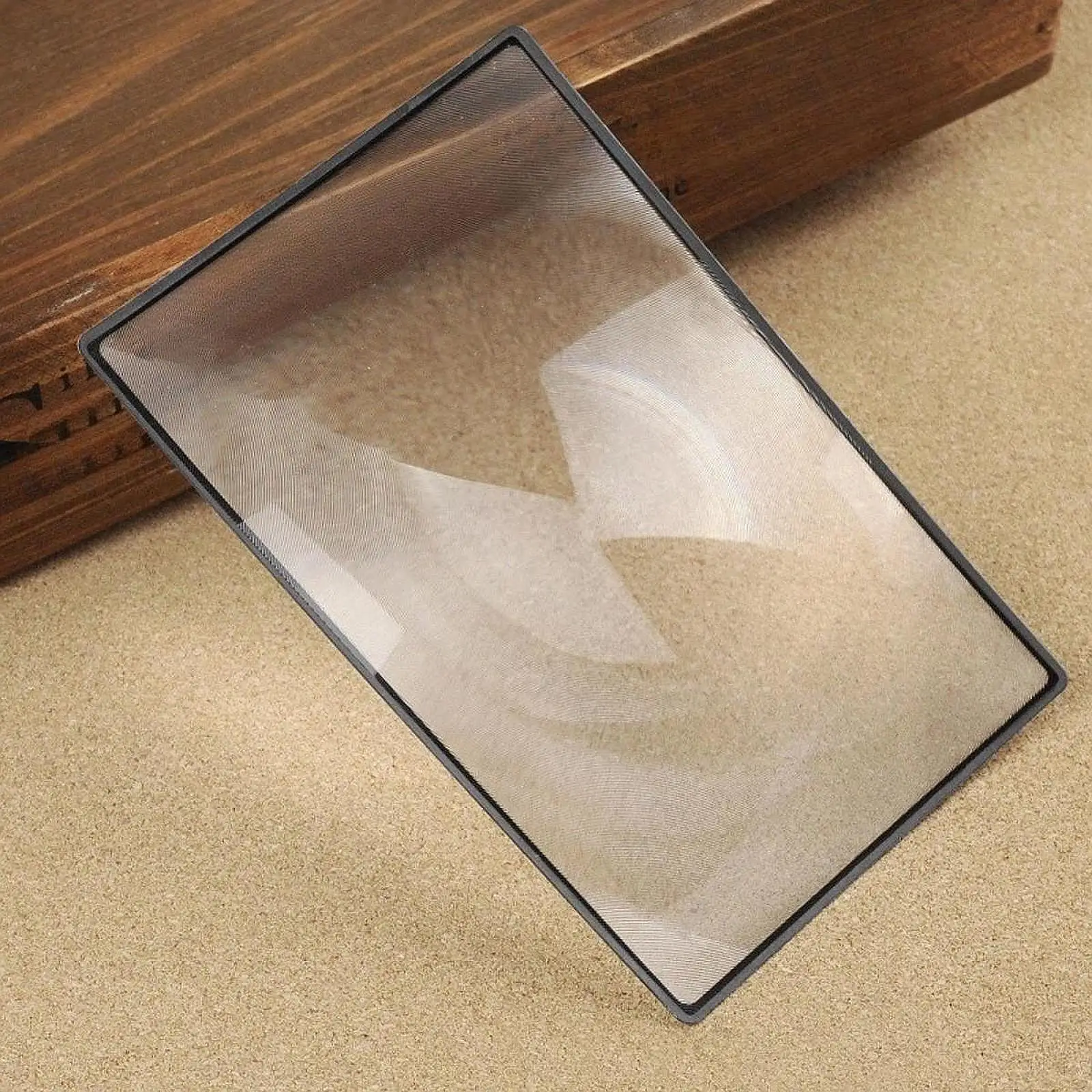 Page Magnifying Sheet 3x 7.1x4.7 inch for People with Low Vision for Reading