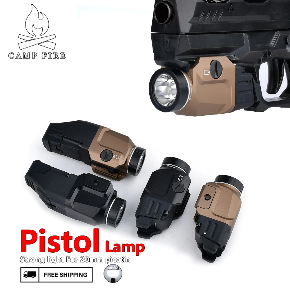 Tactical Metal Flashlight TR-7 X300 XC1 White Strobe Light Dual Function Pressure Switch Hunting pistol Weapon Scout Lamp