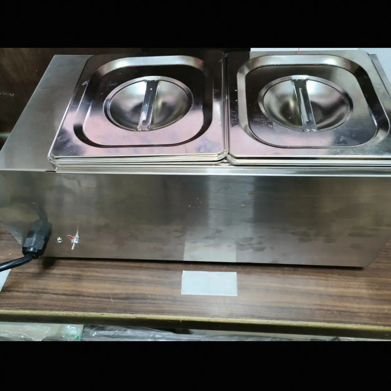 Electric Chocolate Melting Machine Commercial Cheese Warmer Melter Double Tank Chocolate Melting Furnace