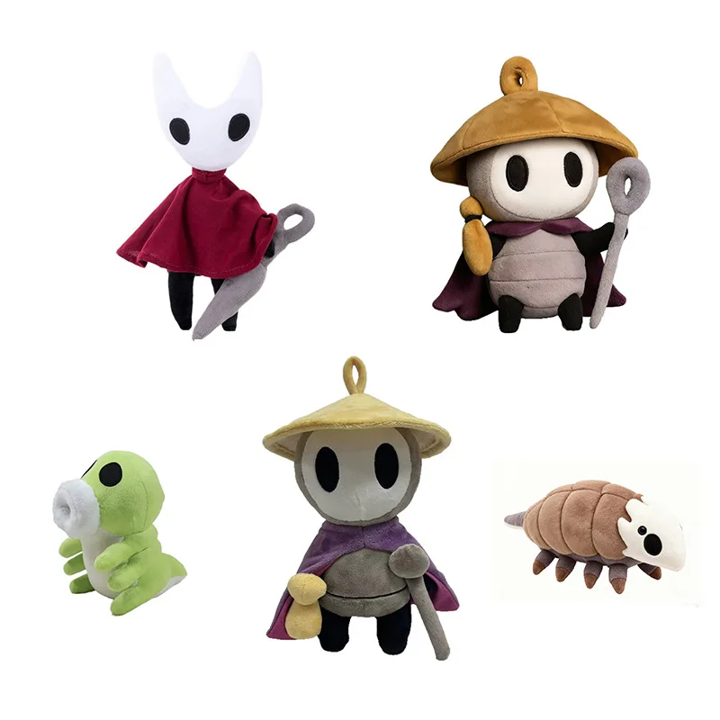 Adorável desenho animado sherma brinquedo de pelúcia oco cavaleiro silksong brinquedo de pelúcia jogo mercadoria sherma para crianças aniversário presente de halloween