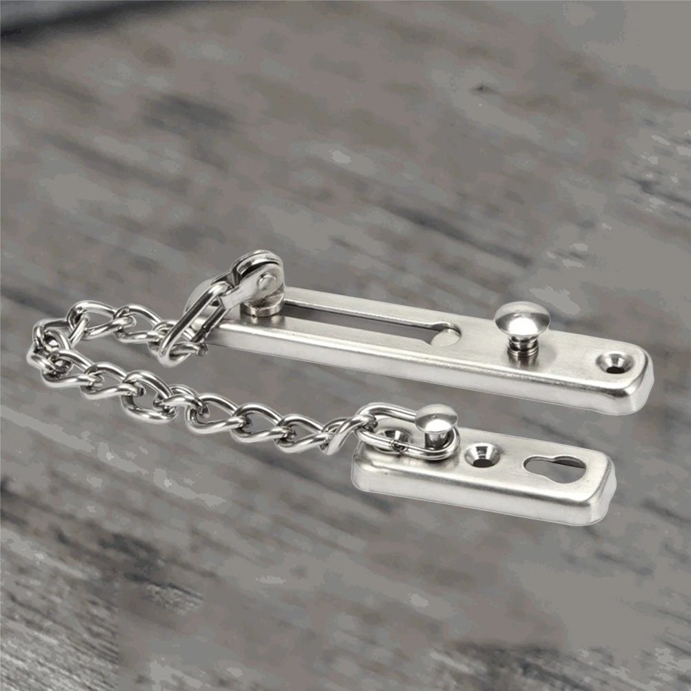 

Security Door Chain Lock Front Safety Latch Locks Antitheft Locking Devices Guard