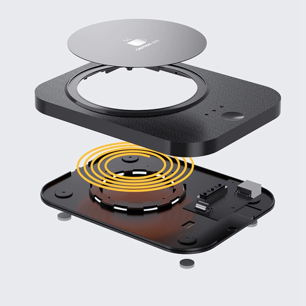 

A44Z-1Set USB-нагреватель кружки, кофейная кружка, подогреватель чашки, грелка для чая с молоком, водой, нагреватель чашки, теплый коврик