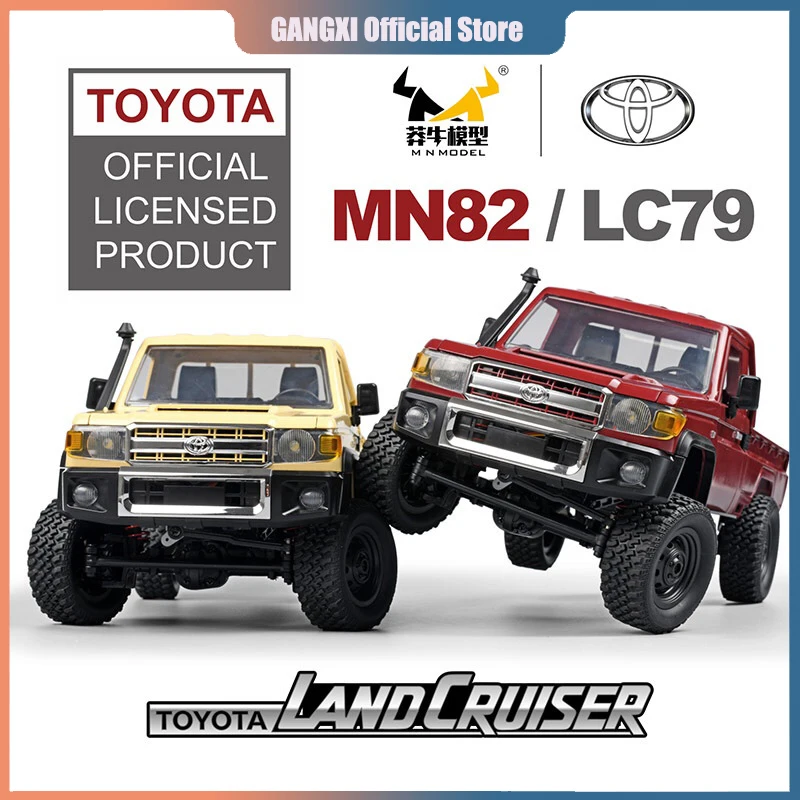 New 2023 Mn82 1:12 Remote-controlled Model Car Rc Climbing Off-road Vehicle Lc79 Large Pickup Truck Adult Toy Gift WLtoys