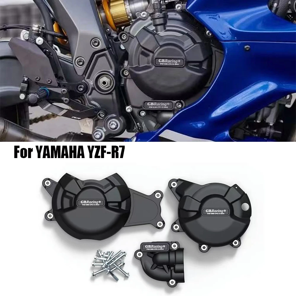 

For YAMAHA YZF-R7 YZF R7 2021 2022 2023 2024 2025 Motorcycle Engine Hood Protective Shell Accessories