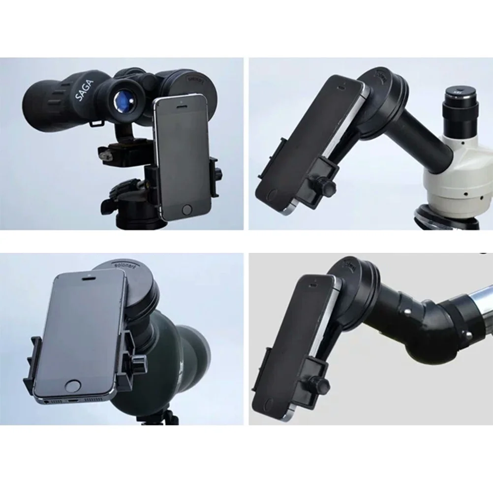 

Universal Smartphone Spotting Scope Adapter Cell Phone Camera Mount for Binocular Monocular Spotting Scope Black