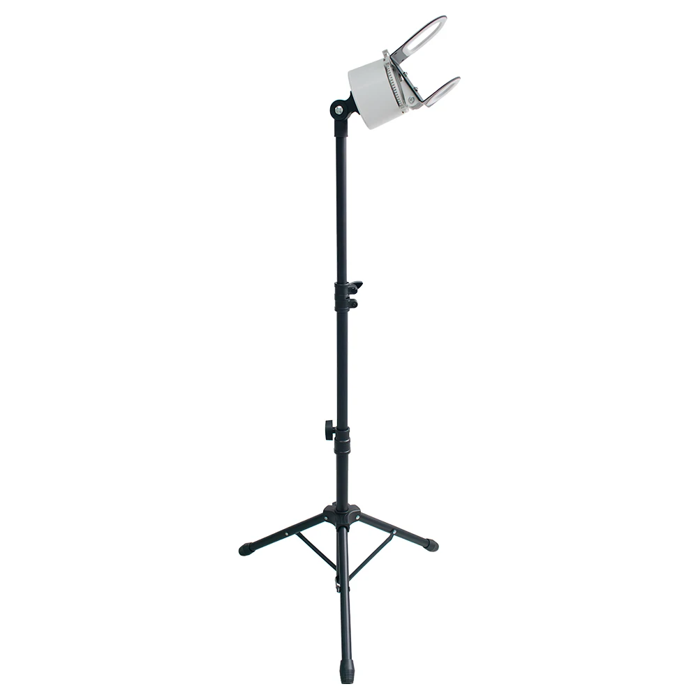 Terahertz Hand Blower Machine Tripod Stand Holder Metal Electric Wand Stand Hair Blower Holder for Household & Hotel Use