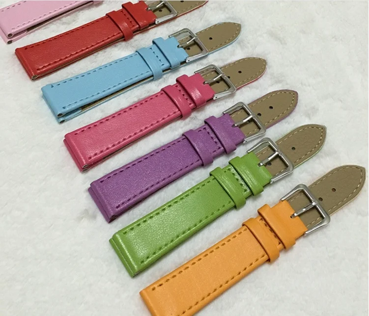 Watchband Soft Calf Genuine Leather Watch Strap 10/12/14/16/18/20/22mm High Quality Watch Band Accessories Wristband