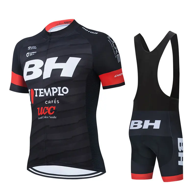 New 2022 Team BH Cycling Jersey Set Men's Cycling Clothing Bicycle Bib Shorts Mountain Road Bike Shirt Suit MTB Maillot Culotte