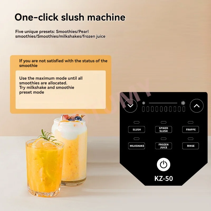 Multi-function Household Small Ice Breaker Full-automatic Desk Type Commercial Large Capacity Ice Breaker&Ice Crusher