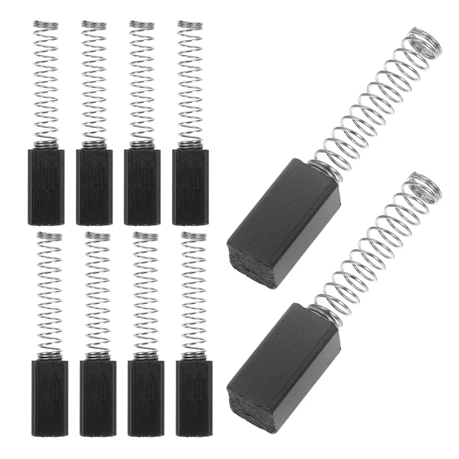 

Комплект из 10 угольных щеток для мотора швейной машины, запчасти для ремонта оверлока, угольные щетки для малого мотора, долговечные