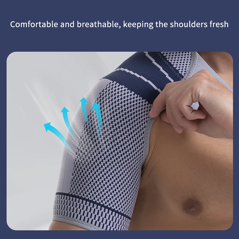 1 قطعة دعم هدفين ل الممزق الكفة الدوارة قابل للتعديل الكتف دعم وسادة حزام BandStrap التفاف ضغط الأكمام الخلفية هدفين الحرس
