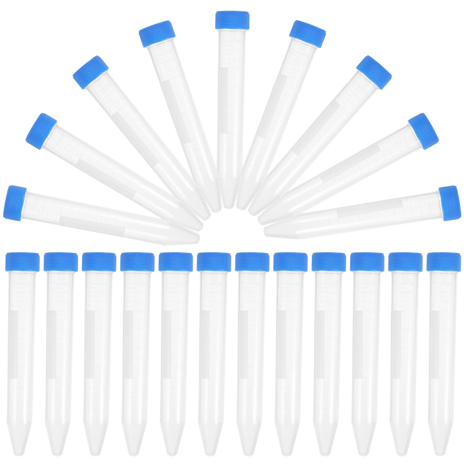 

50 Pcs Centrifuge Tube Centrifugal Vials with Caps Microcentrifuge Test Tubes Take Away