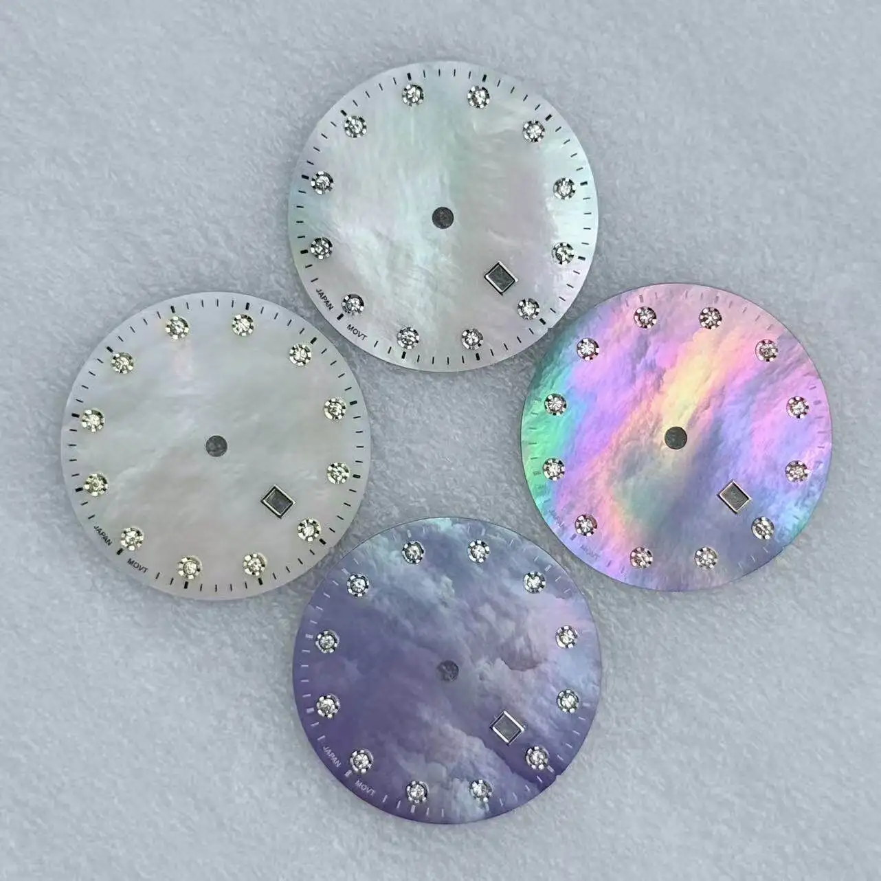 

Customized New Modified 31mm Women's Shell Belt, Fritillary Diamond Dial, Suitable for VJ24 Movement with Dial 25.8mm