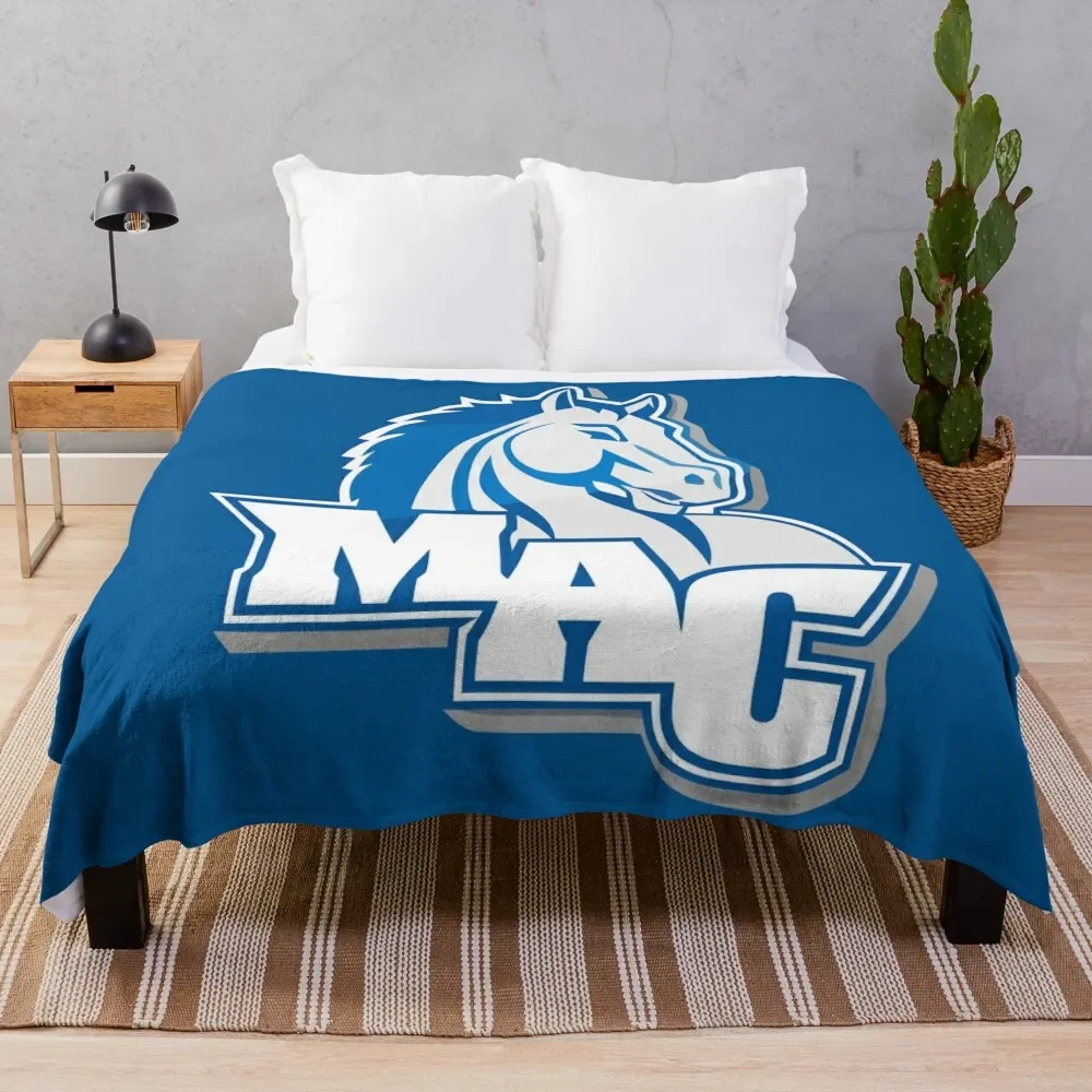 

The Mount Aloysius Mounties Throw Blanket Fluffy Cozy Throw Blanket for Home Decor
