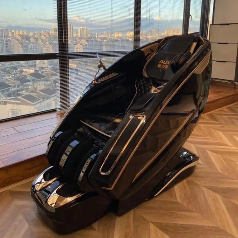 The fully automatic massage chair is suspended in all directions with zero gravity
